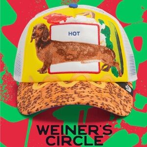 Goorin Bro. Trucker Snapback Weiner's Circle Hot Dachshund Dog - Friday Drop-NIB